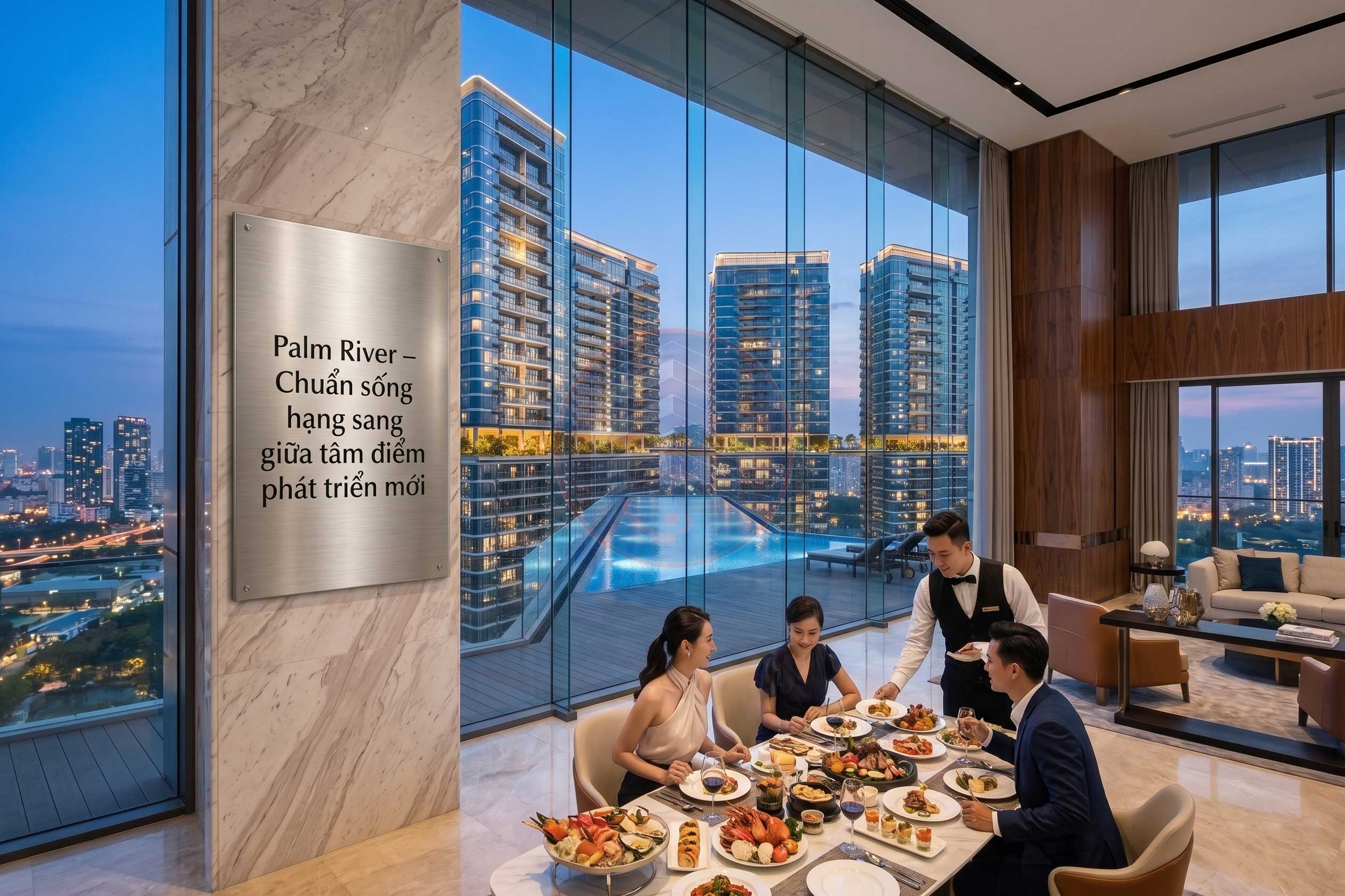 Hạ tầng khu Đông tạo đòn bẩy cho Palm River trên thị trường