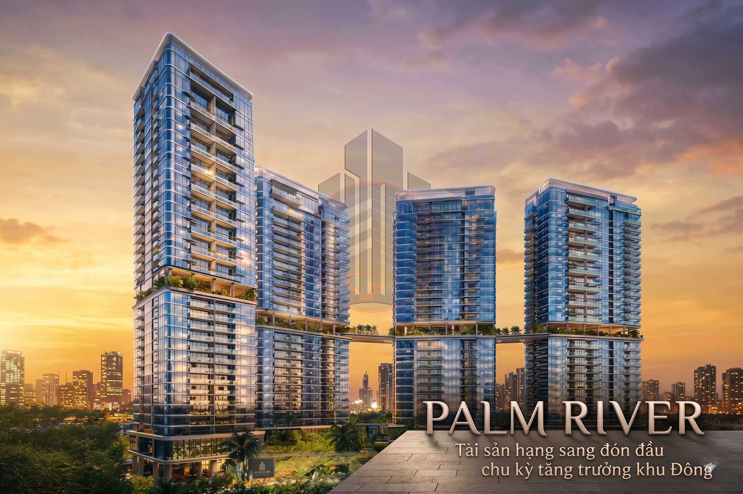 Palm River – Khu compound hạng sang ven sông dành cho giới tinh hoa