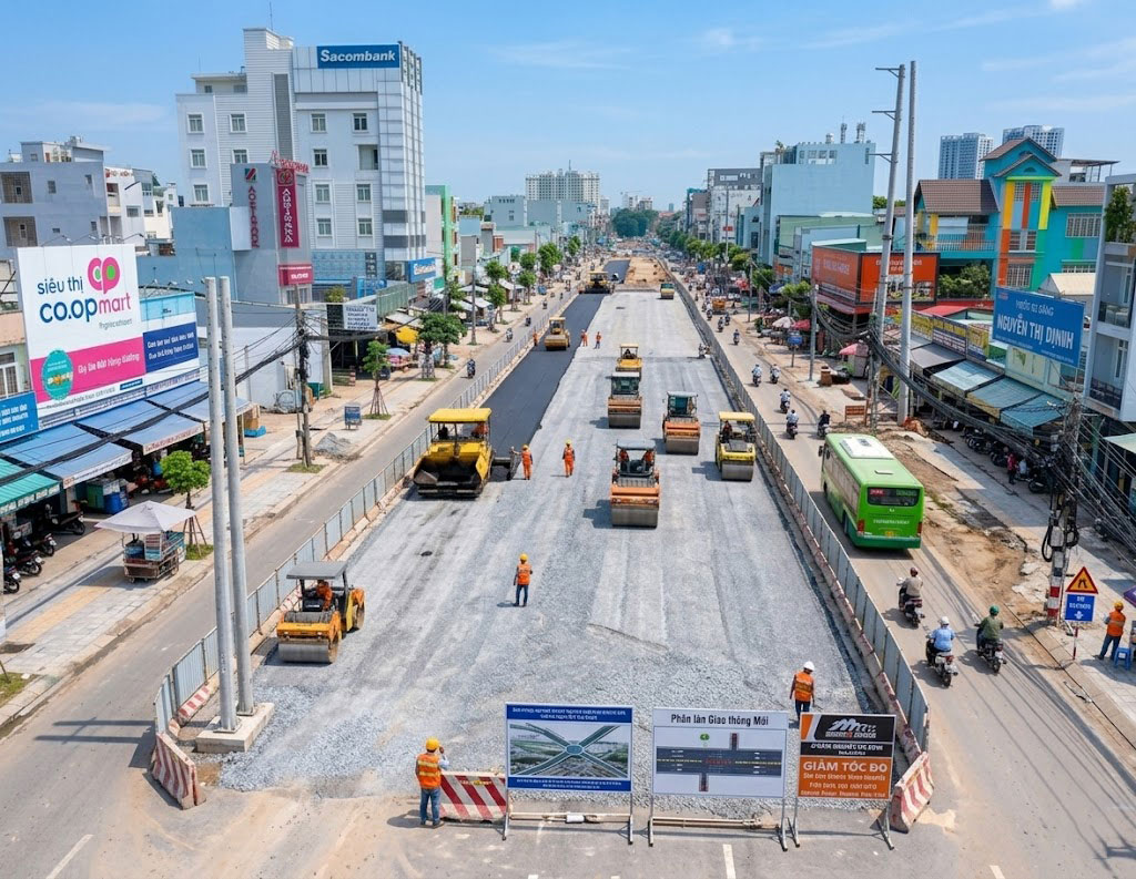 Mở rộng đường Nguyễn Thị Định
