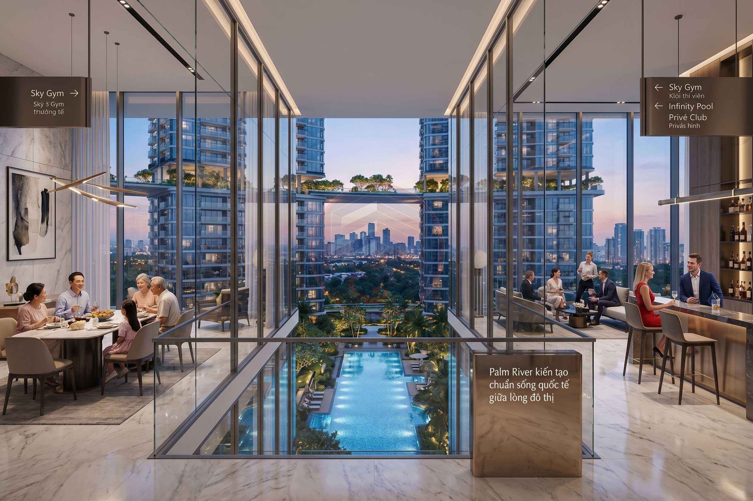 Palm River trở thành tâm điểm quan tâm của khách hàng nước ngoài
