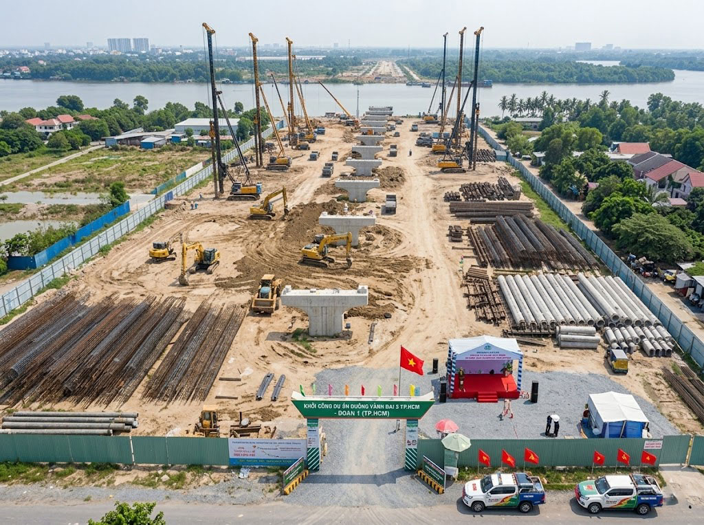 Tiến độ Vành Đai 3 TP.HCM