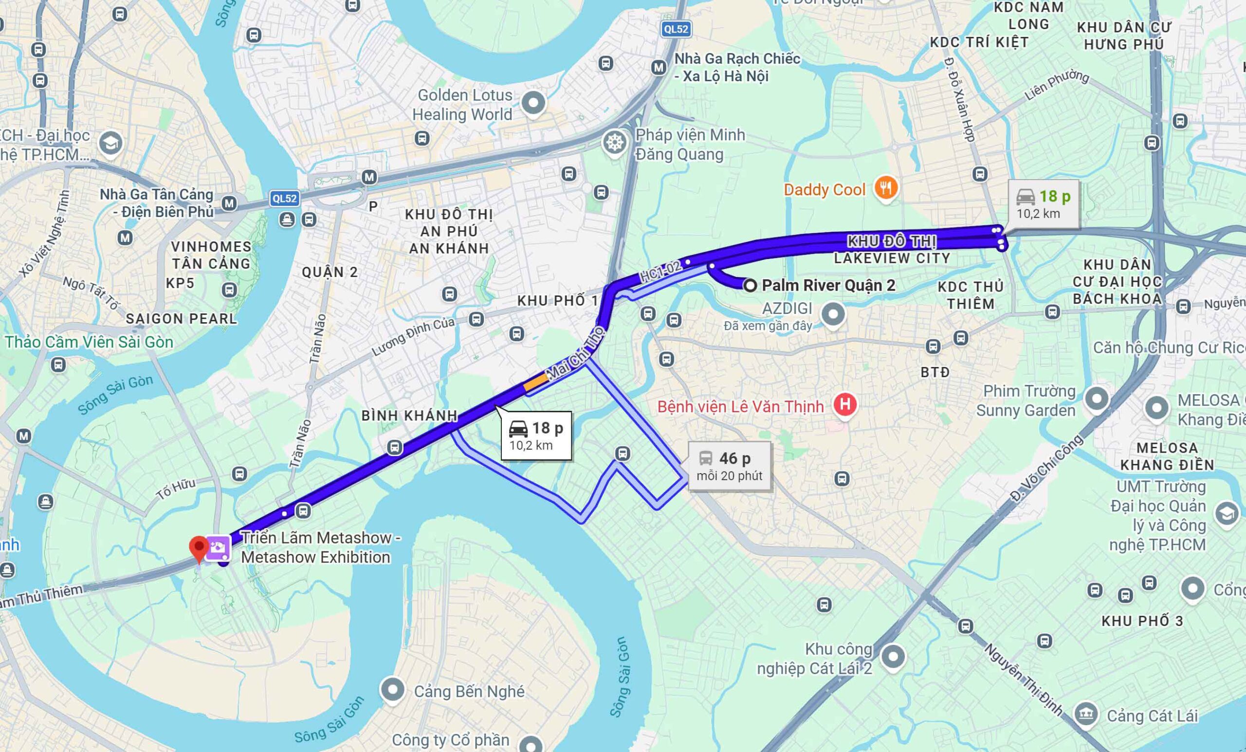 trung tâm thương mại quận 2