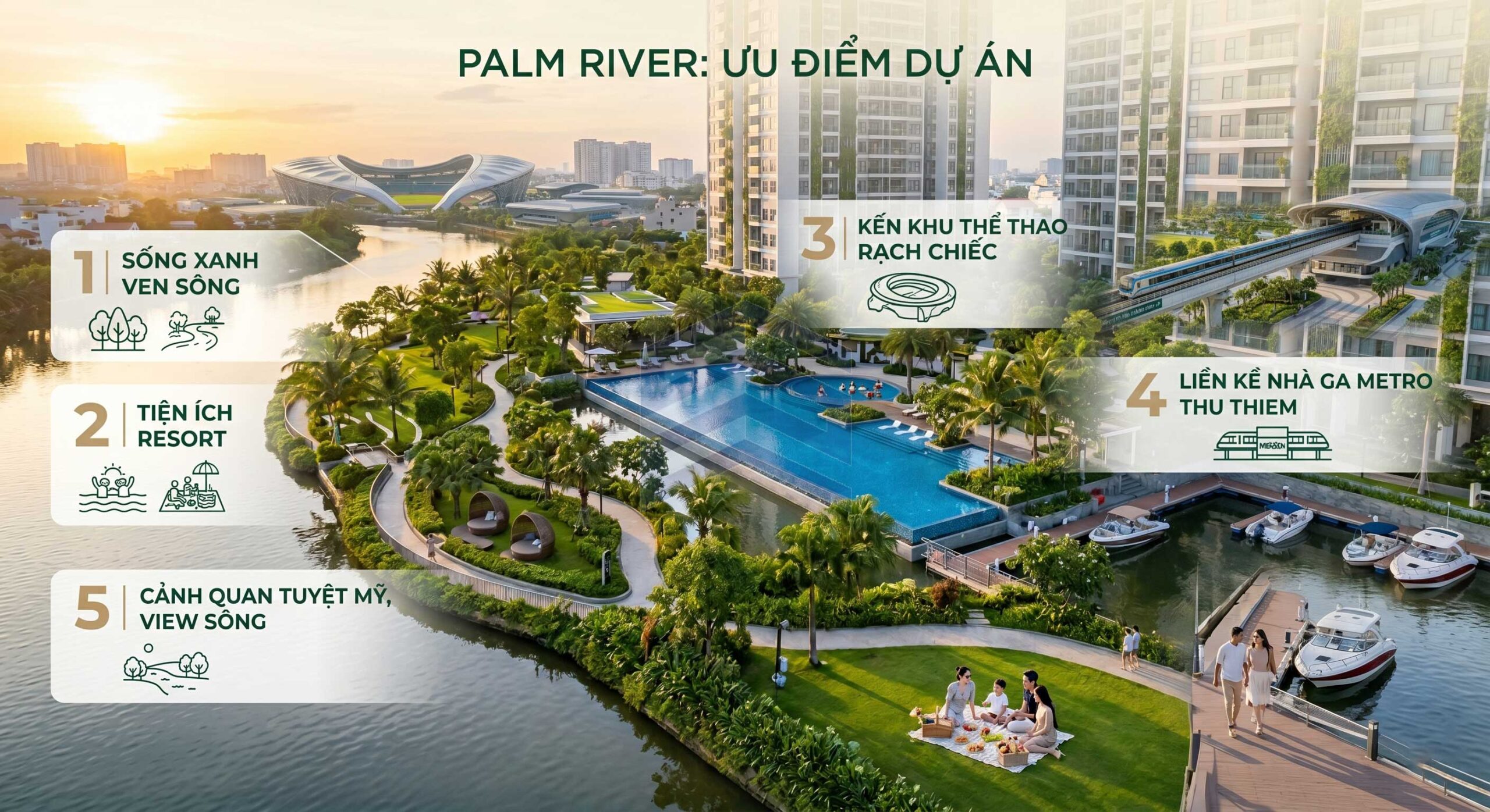 vị trí Palm River